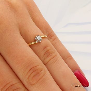 Pierścionek złoty DIAMENT 585, diamenty 0660027120 HSI.jpg